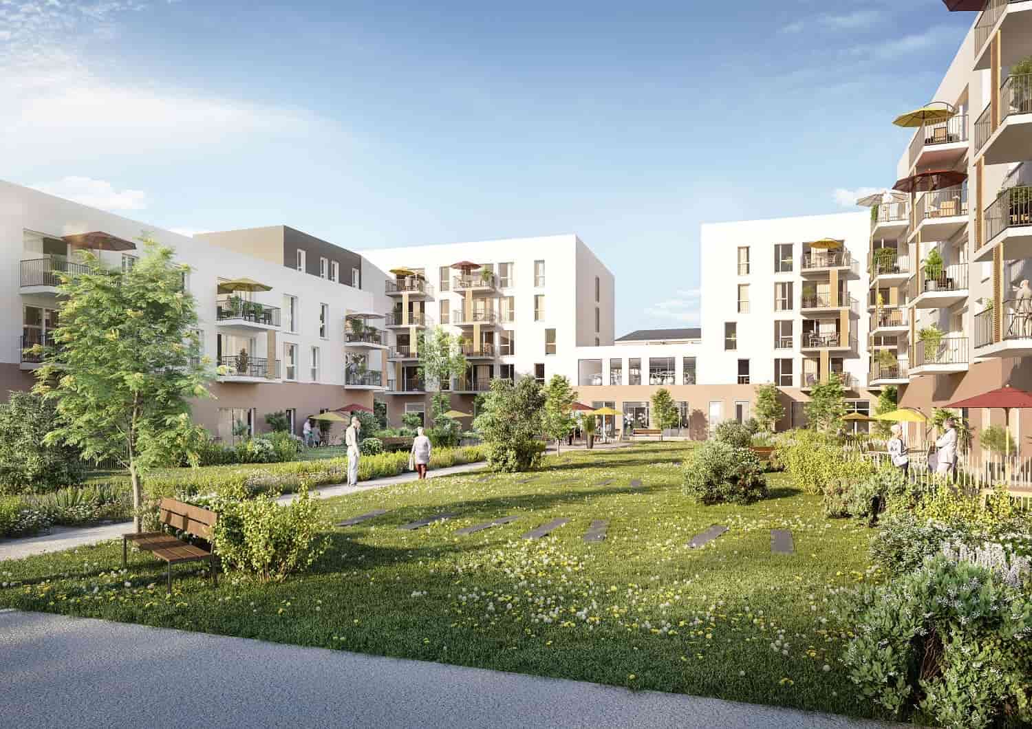 Résidence Séniors Revente Les Rosaces à Troyes